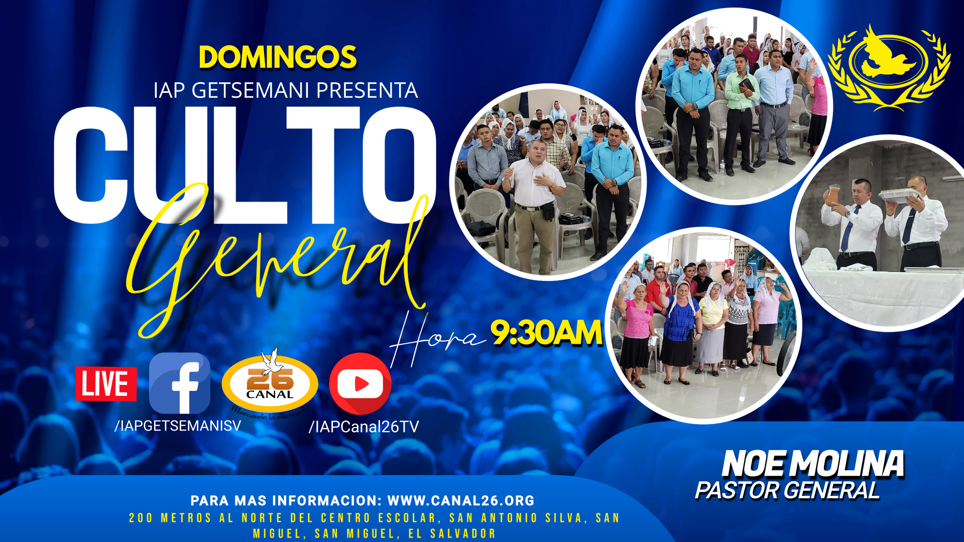 Horario de Culto